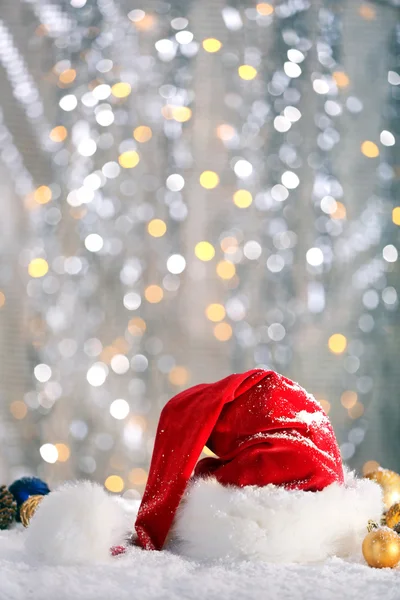 Santa Claus red hat — Stock Photo, Image