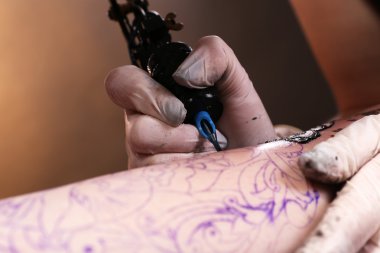 Dövme yapma süreci 