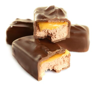 Lezzetli kırık çikolata bar