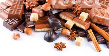 lezzetli çikolata tatlılar