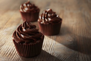 Lezzetli çikolata cupcakes
