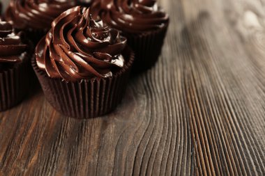 Lezzetli çikolata cupcakes