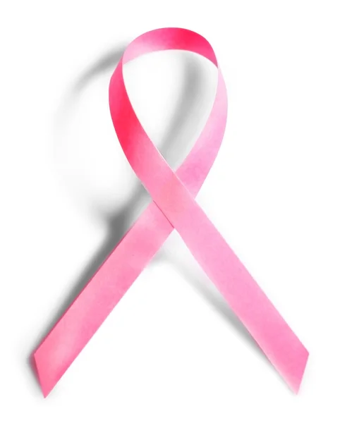 Nastro rosa per cancro al seno — Foto Stock