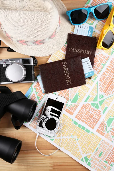 Preparação para o conceito de viagem — Fotografia de Stock