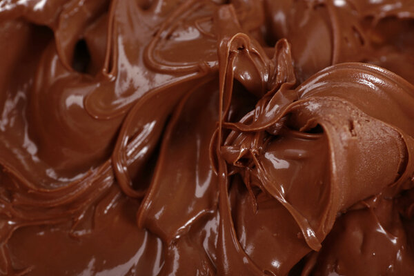 melted milk chocolate
