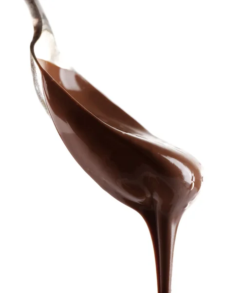 Chocolate con leche derretida — Foto de Stock