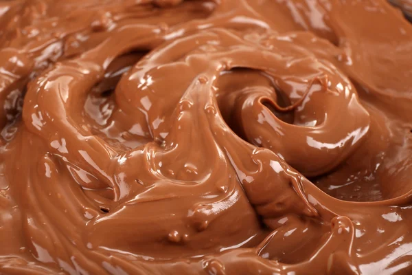 Melted milk chocolate — Stock Photo, Image