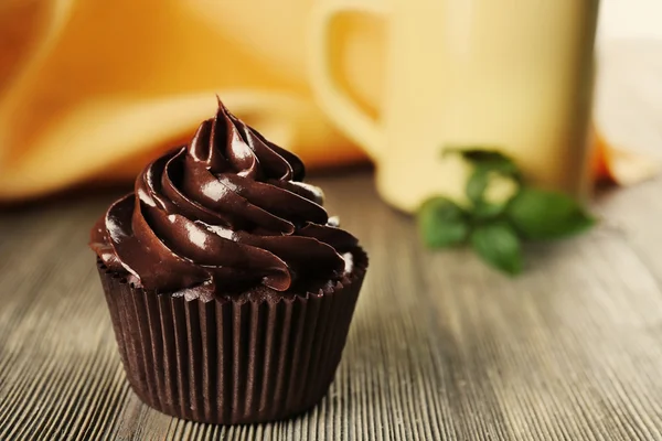 Gustosi cupcake al cioccolato — Foto Stock