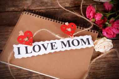 Anneler günü için defter