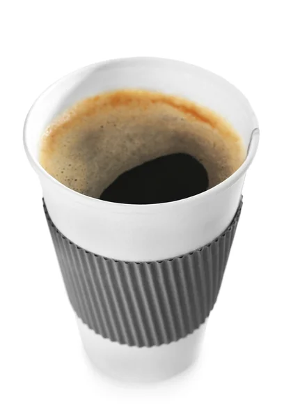 Χάρτινο φλιτζάνι καφέ — Φωτογραφία Αρχείου