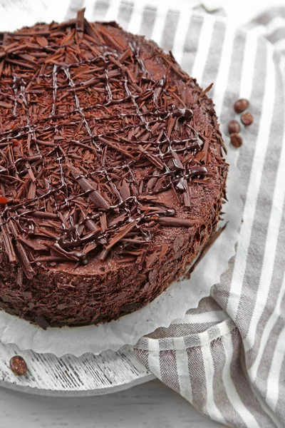 Νόστιμο κέικ σοκολάτας — Φωτογραφία Αρχείου