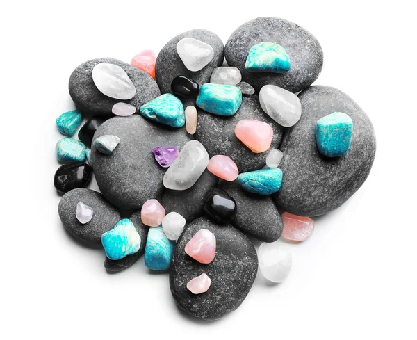 Lindas pedras semipreciosas — Fotografia de Stock