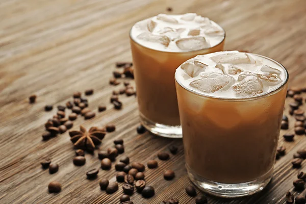 Tassen Eiskaffee — Stockfoto