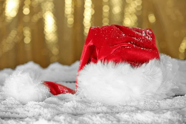 Sombrero rojo de Santa Claus — Foto de Stock