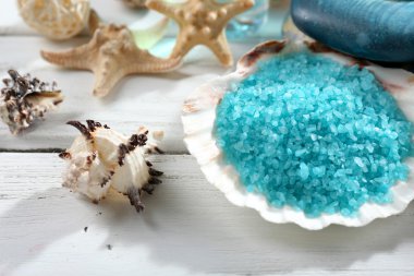 Deniz tarzı spa kompozisyon