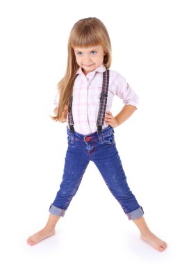 Güzel küçük kız.