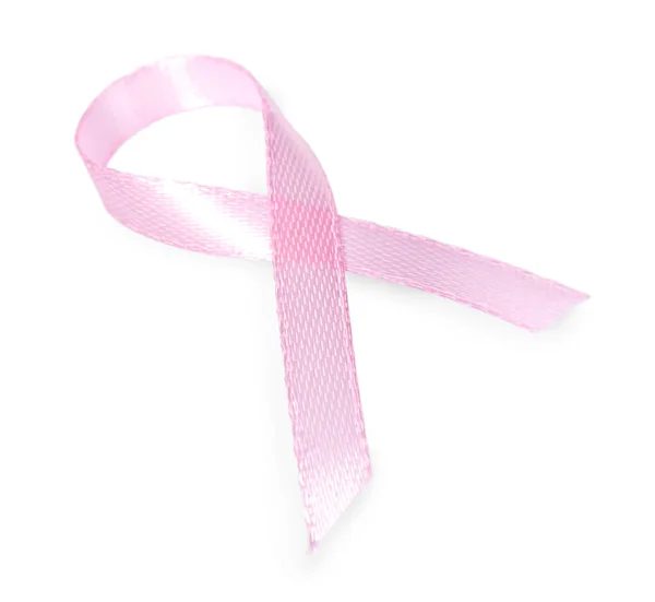 Nastro rosa per cancro al seno — Foto Stock