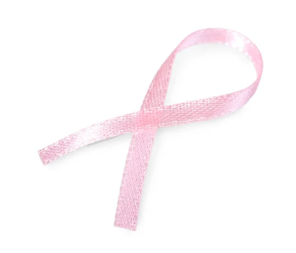 Roze borst kanker lint — Stockfoto