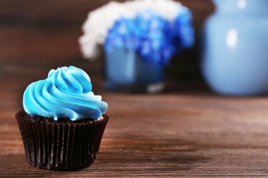 krema ile çikolatalı kek