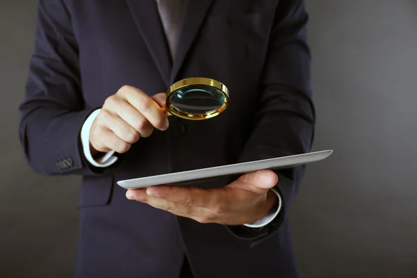 Concepto de búsqueda y examen —  Fotos de Stock