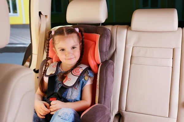 Stock image Cute little girl sitting 