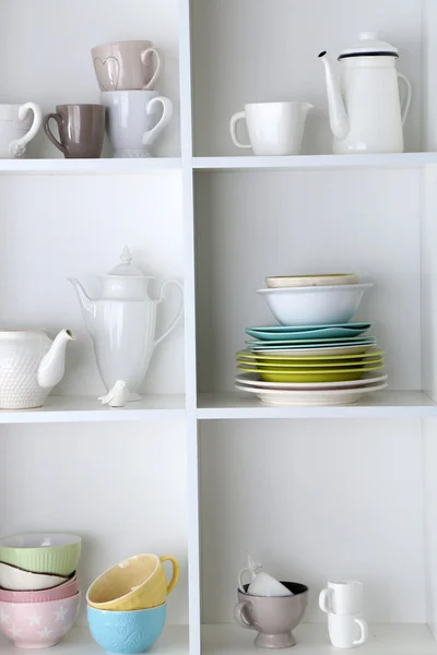 Różne naczynia czyste — Zdjęcie stockowe