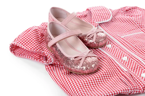 Scarpe rosa lucido — Foto Stock