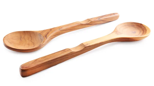 Dos cucharas de madera — Foto de Stock