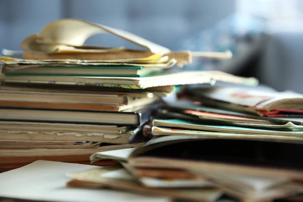 Pile of old books, close up — Stock Photo, Image