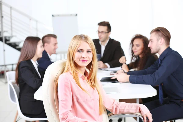 Sala de conferências na reunião — Fotografia de Stock