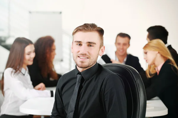 Möte i konferensrummet — Stockfoto