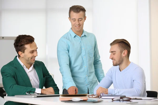 Vergadering in de vergaderzaal — Stockfoto