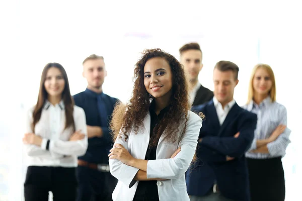 Pessoas de negócios na sala de conferências — Fotografia de Stock