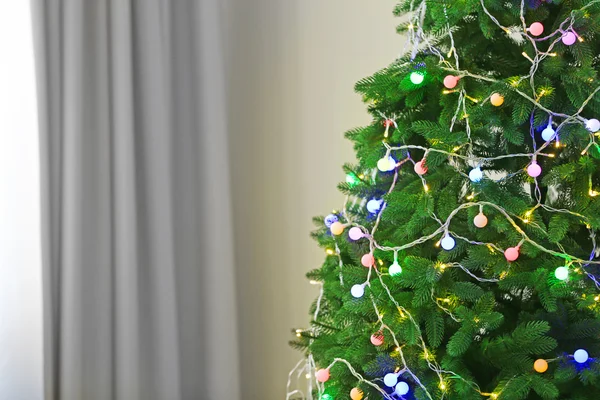 Christmas tree decorated — Stock Photo, Image