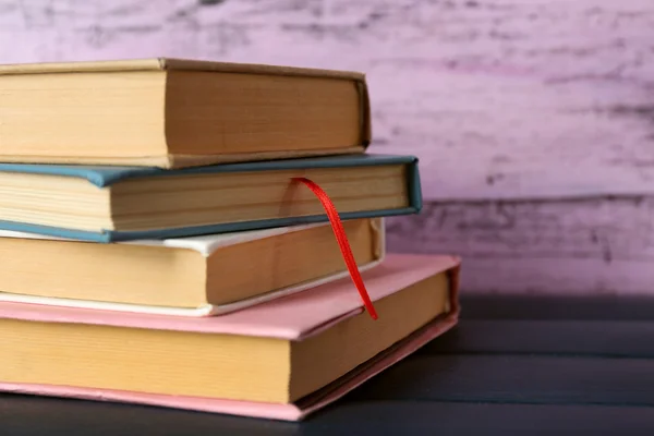 Pile of books close up — Stock Photo, Image