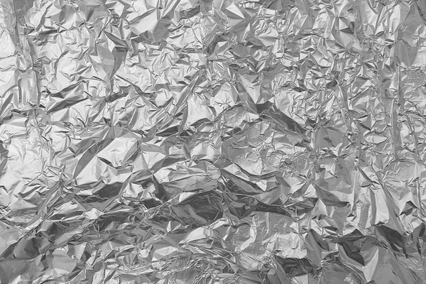 Fundo de papel alumínio amassado — Fotografia de Stock