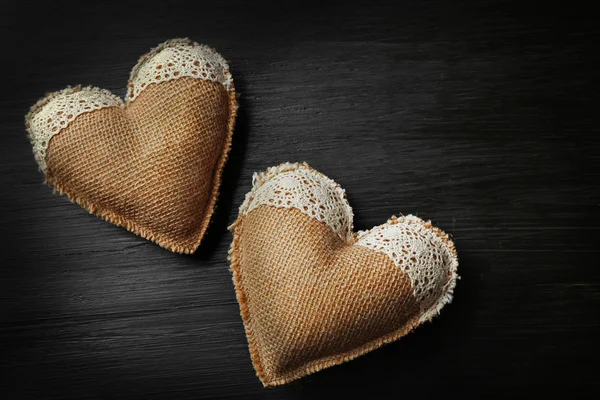 Hermosos corazones románticos —  Fotos de Stock