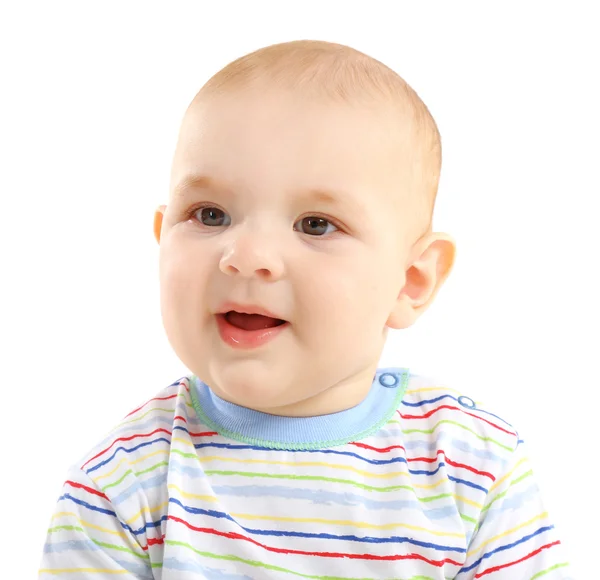Słodkie dziecko na białym tle — Zdjęcie stockowe