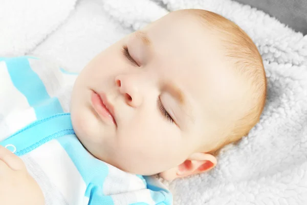 Alvó baba portréja — Stock Fotó