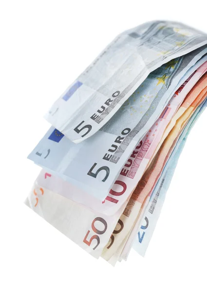 Packed euro money — Stock Photo, Image