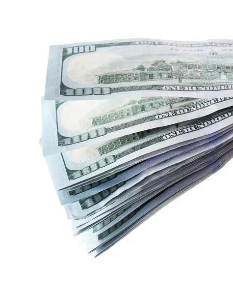 Packed dollars money — Stock Photo, Image