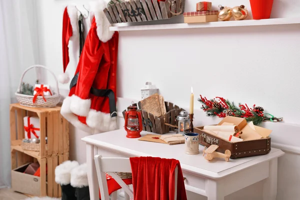 Hanging Santa costume — Stock Photo, Image