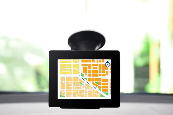 Sistema di navigazione in auto — Foto Stock