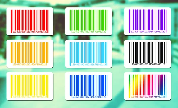 Bright bar codes — Stock Photo, Image