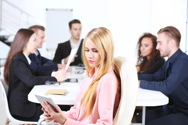 Conference room at meeting — Stock Photo, Image