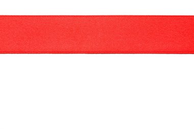 bir kırmızı yatay şerit