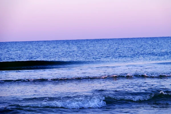 Mare calmo la sera — Foto Stock