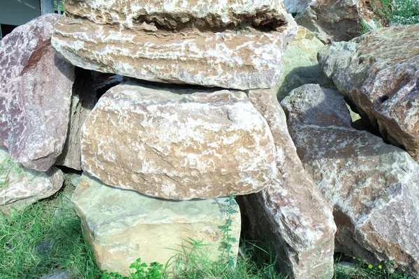 Pedras naturais, de perto — Fotografia de Stock