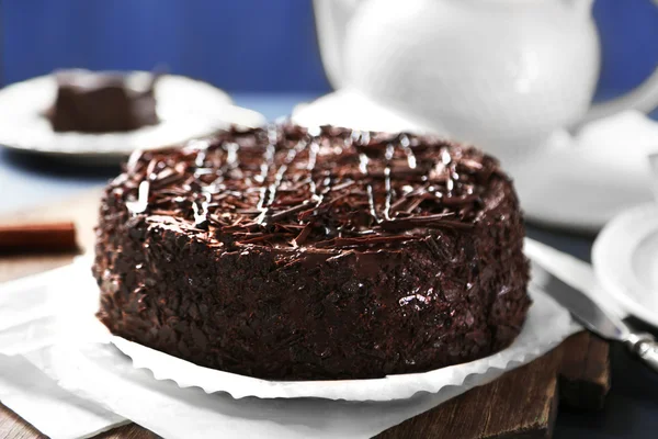 Tasty chocolate cake — Stock Photo, Image
