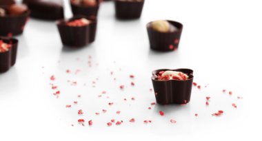 çeşitli çikolata şekerleme